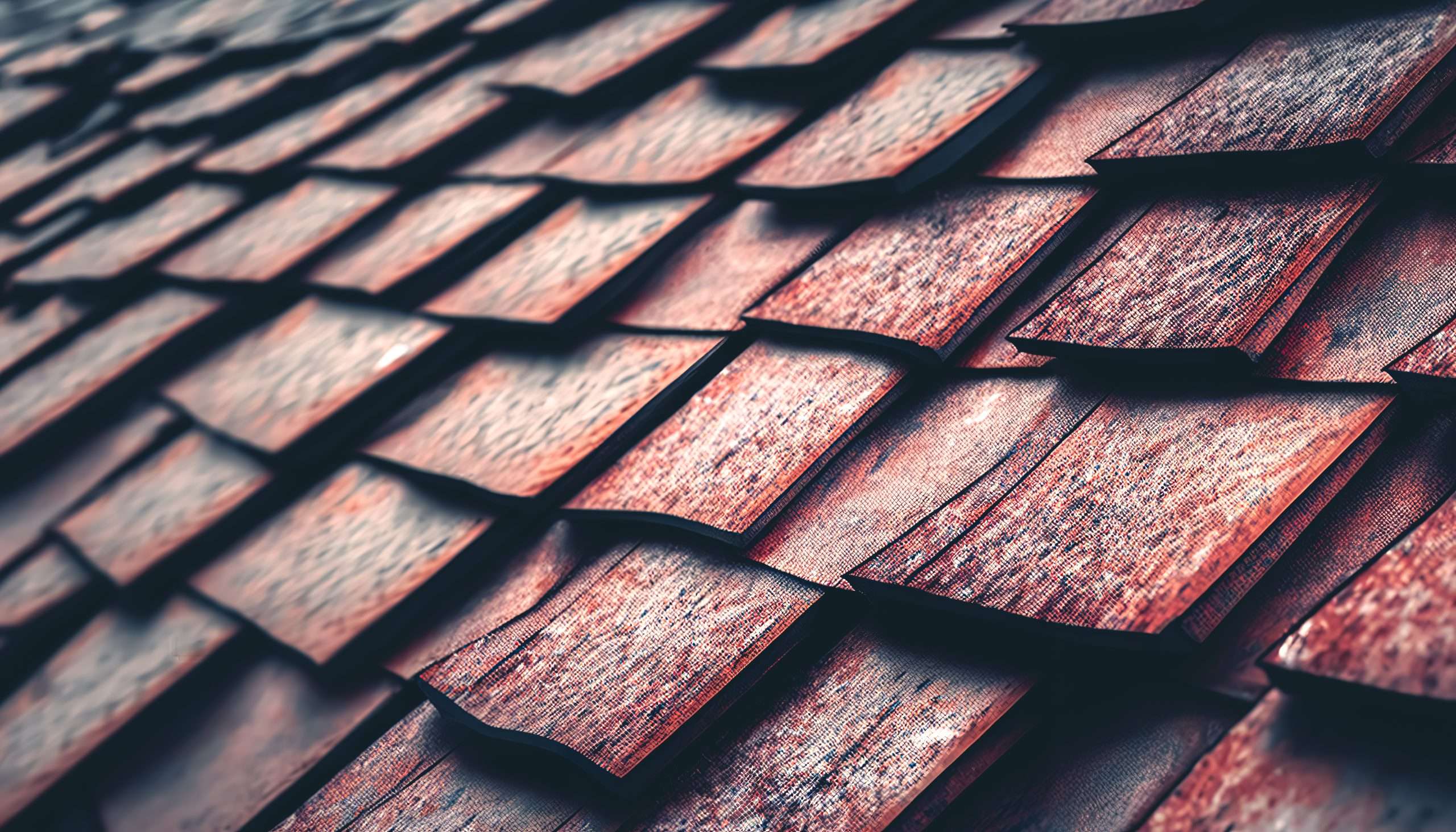 Abstract background roof texture tiles generative Al